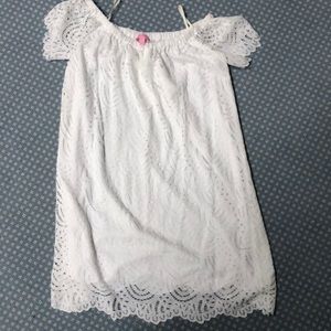 Lily Pulitzer white eyelet dress